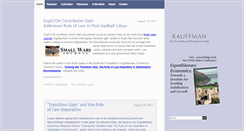 Desktop Screenshot of expeditionaryeconomics.org